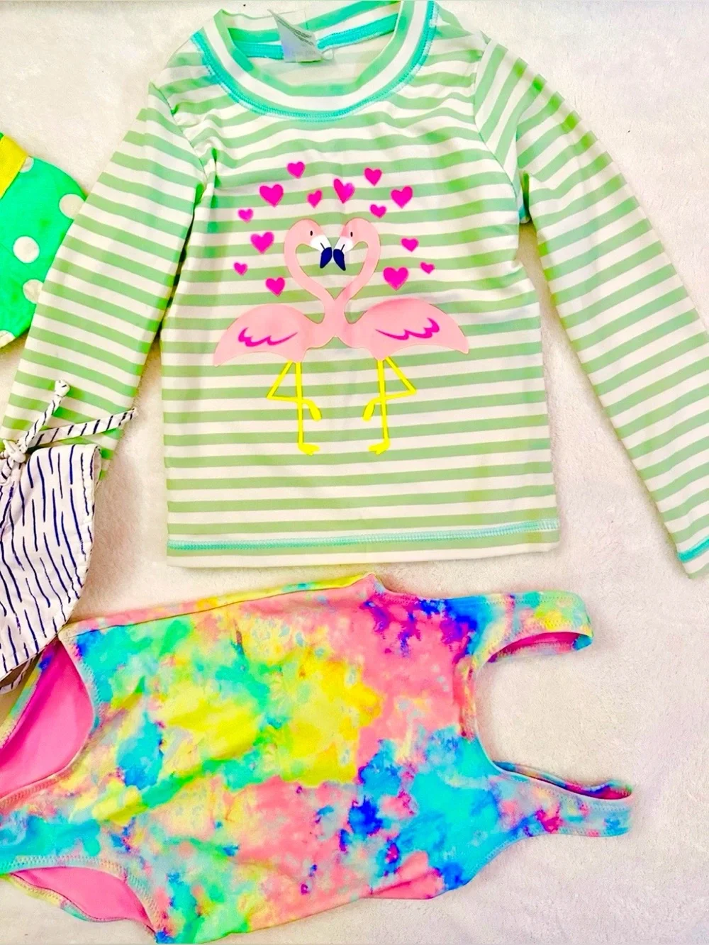Very Cute Girls Swimsuit Lot Size 3T Mini Mouse Disney, H&M Excellent Condition